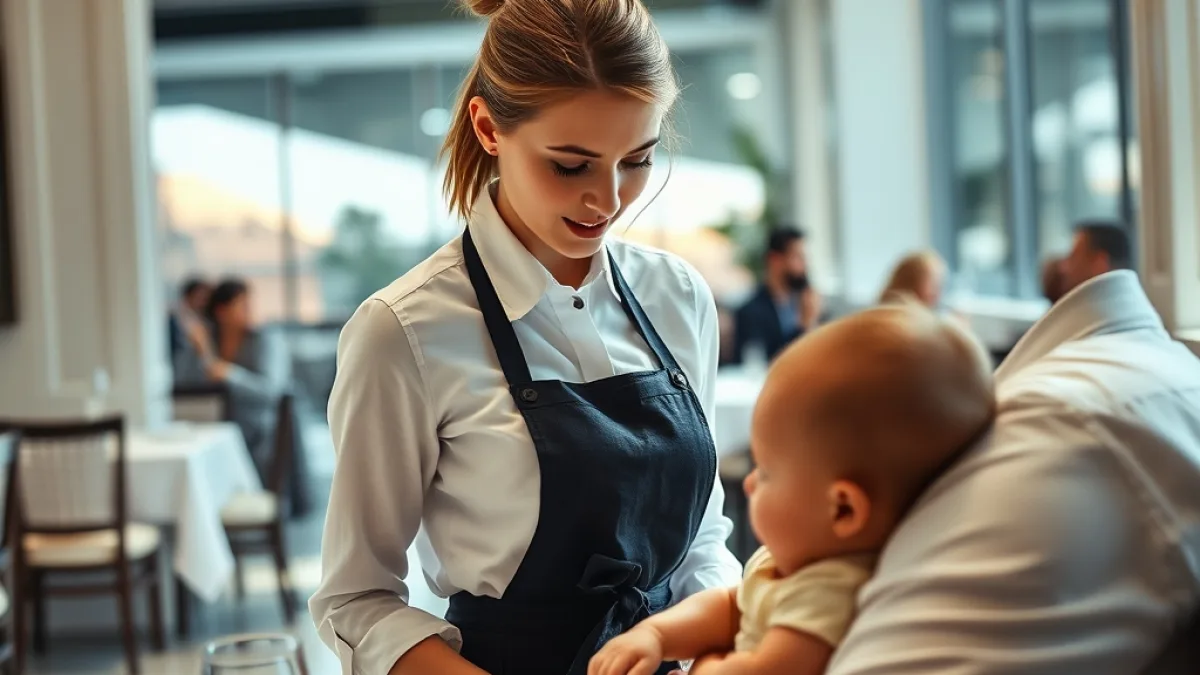 A Billionaire Father Realizes The Waitress Is His Baby Mother