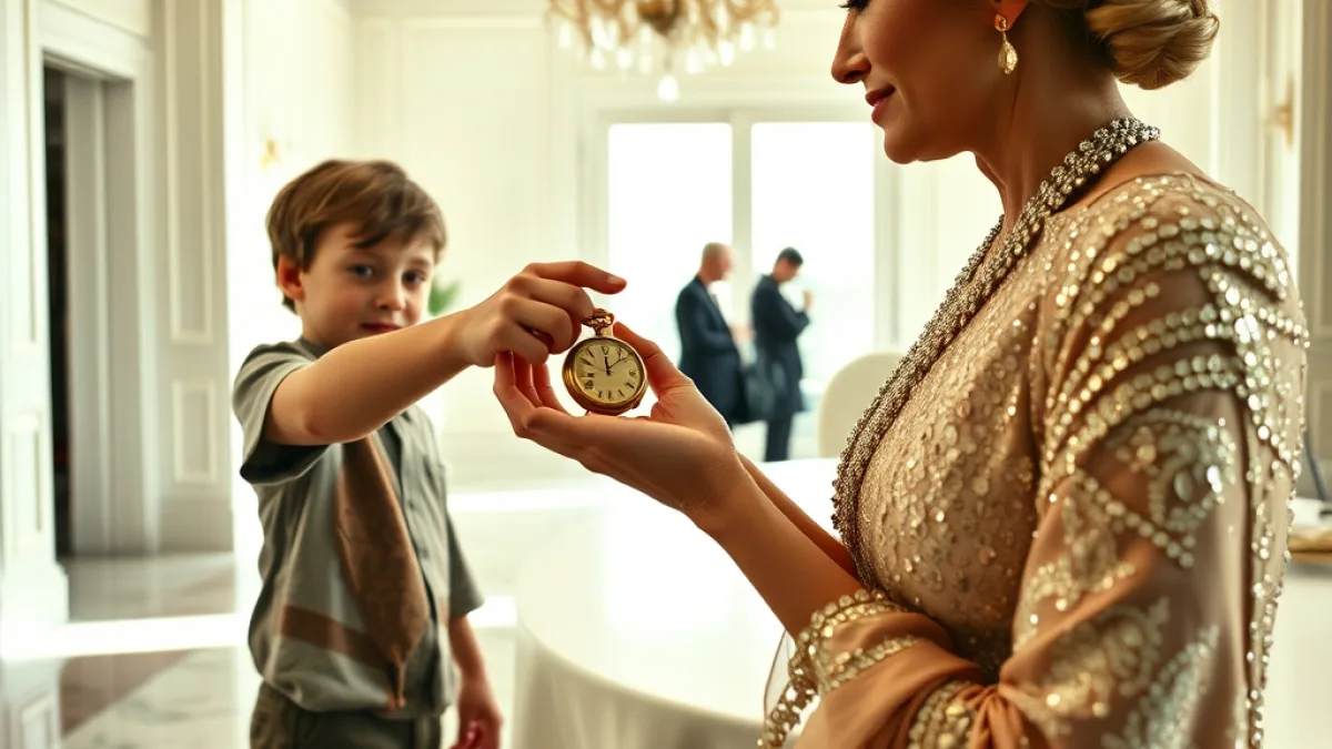 The Dirty Boy Returned Her Lost Watch With A Secret