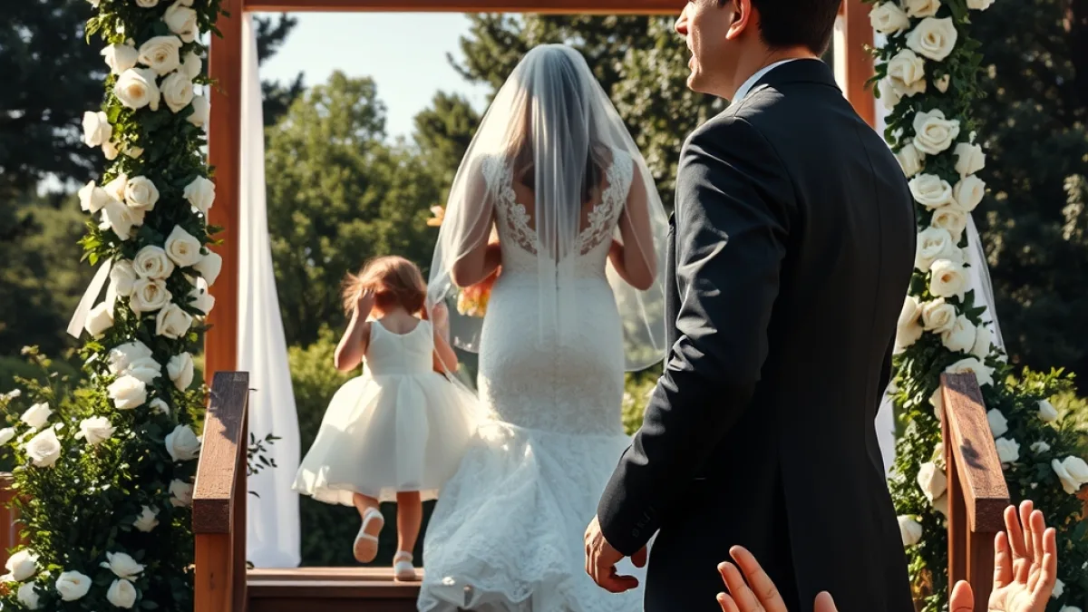 Secrets Revealed When a Little Girl Stops a Wedding