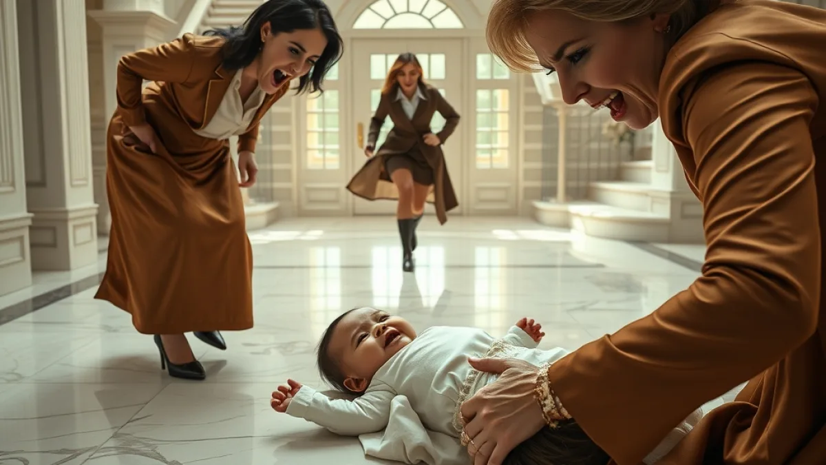 The Rich Woman Claimed My Baby Was Hers Until He Arrived