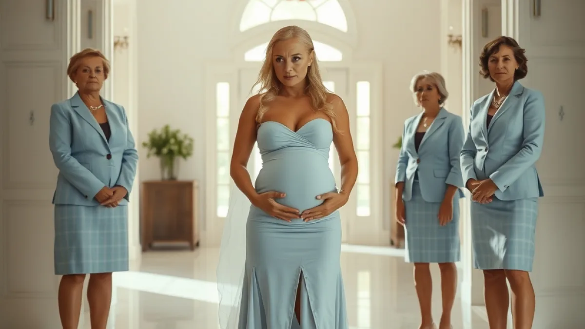 The Bride Discovered The Pregnant Guest At The Family Mansion