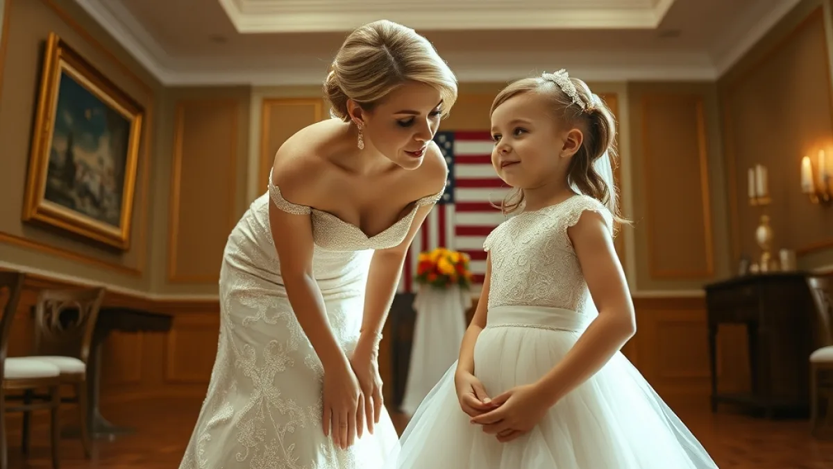A Greedy Bride Tried Sending His Little Girl Away