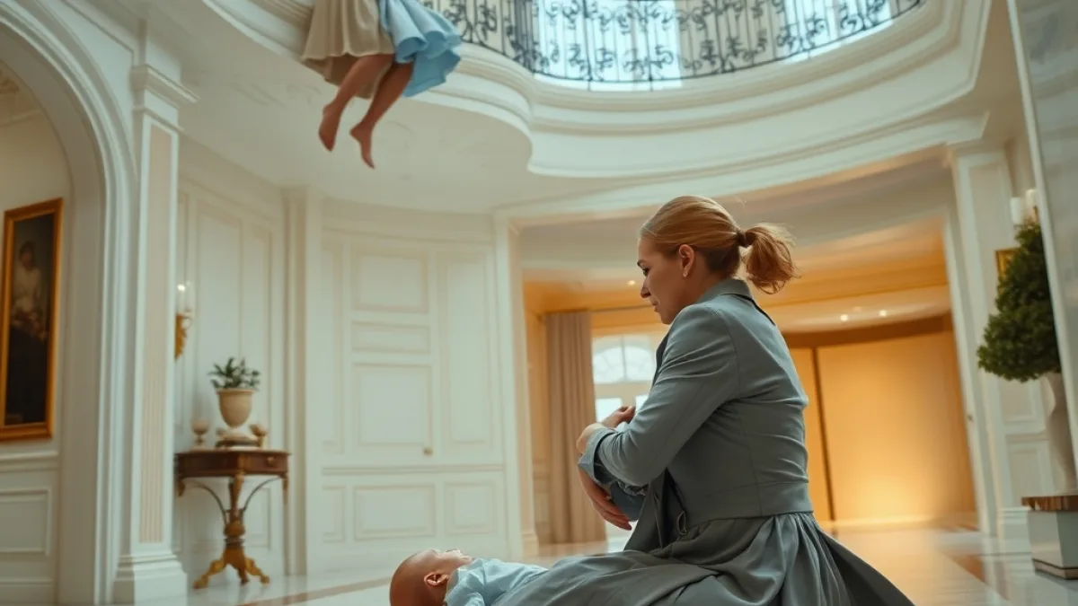The Evil Stepmother Tried To Ruin Everything At The Mansion