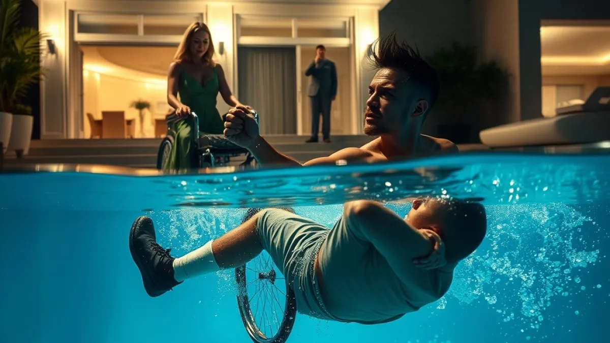 The Maid Saved His Son From A Deep Swimming Pool