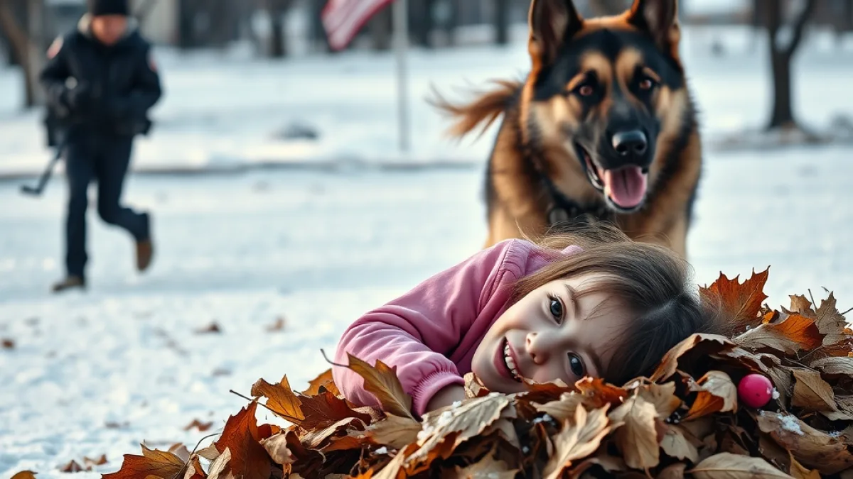 Why A Trained Police Dog Knocked Down A Girl