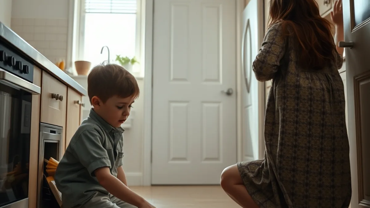 A Father Finds His Missing Daughter Hidden In The Wall