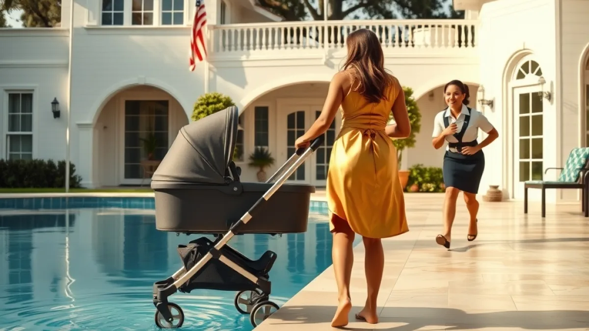 The Rich Stepmother Pushed a Stroller to Frame Me