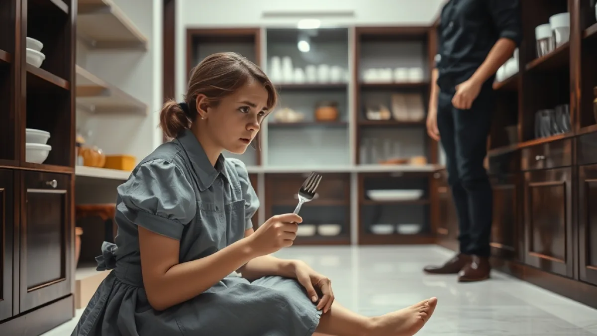 The Maid Eats Leftovers Until Her Boss Uncovers Fraud