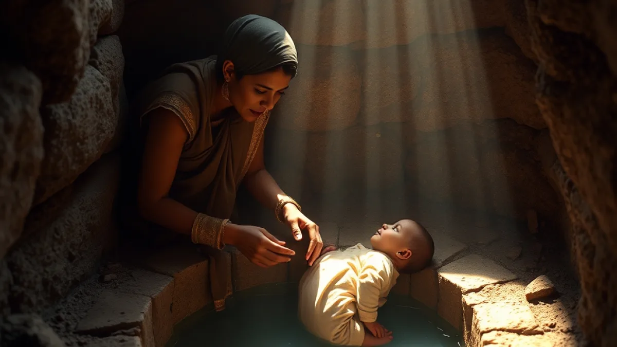 Her Stepmother Lowered The Baby Into A Well Until Her Husband Saw