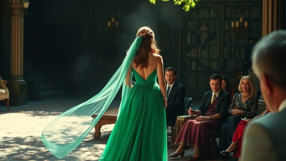 The Emerald Dress And The Betrayal