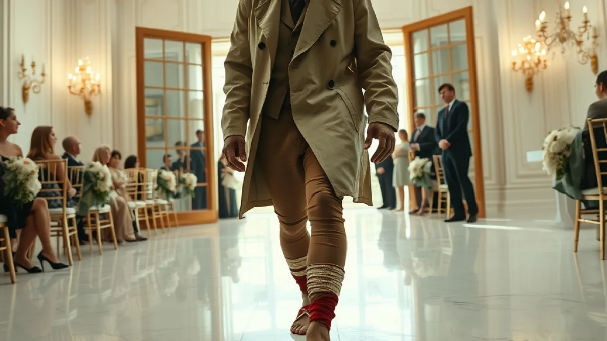 The Groom Recognized The Bandaged Stranger At His Luxury Wedding