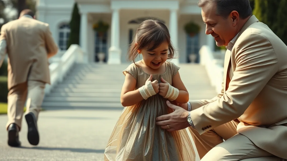 The Billionaire Returned Early To Save His Hidden Young Daughter