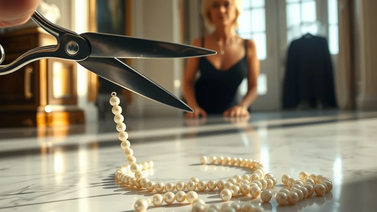 She Cut Her Granddaughter's Necklace Until Her Mother Showed Up