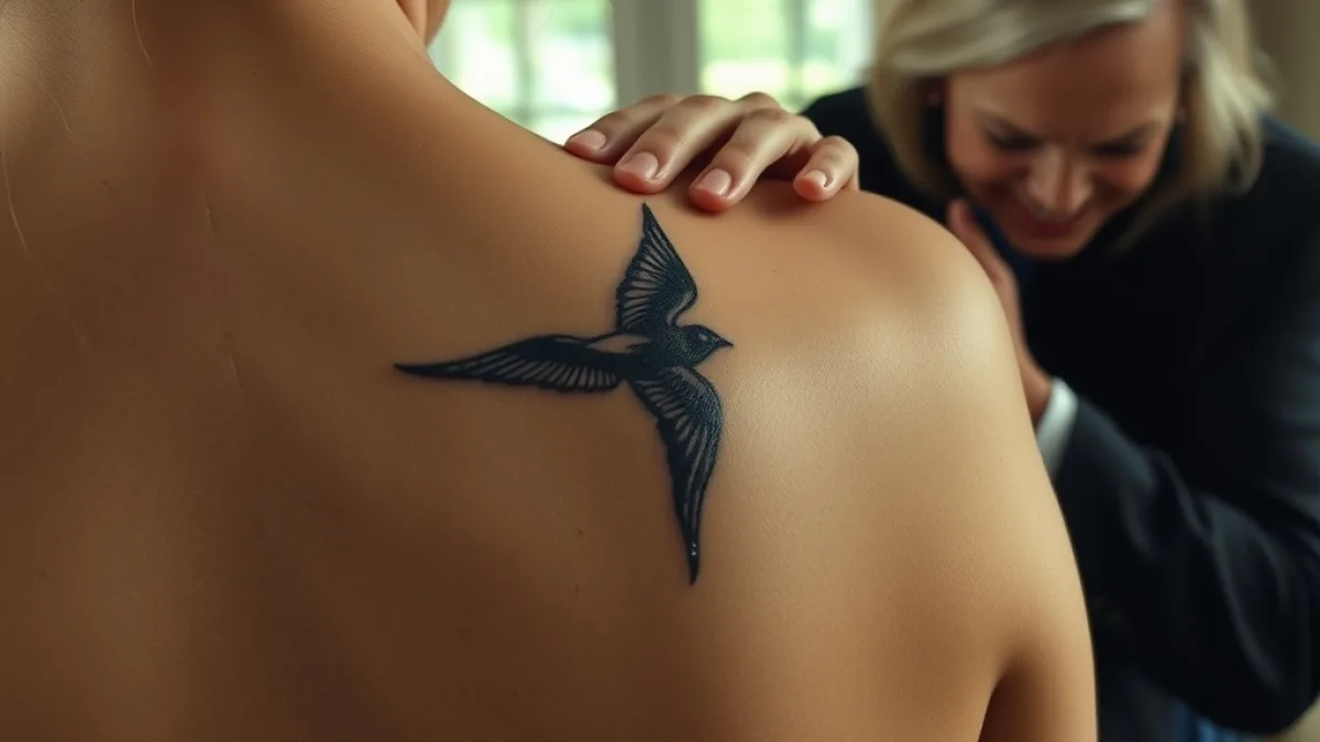 The Secret Swallow Tattoo That Exposed My Wealthy Stepmother