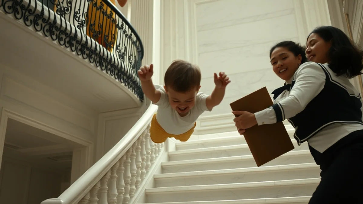 The Wealthy Stepmother Claimed The Balcony Fall Was An Accident