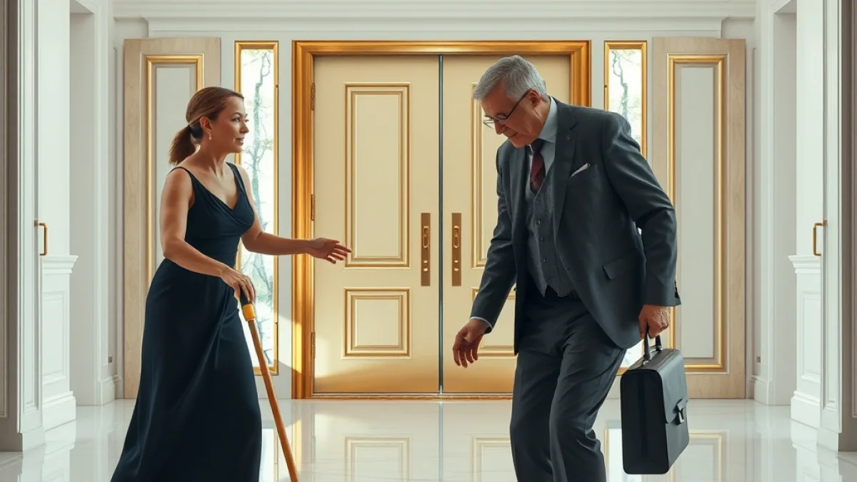 A CEO Comes Home Early and Finds His Hidden Secret