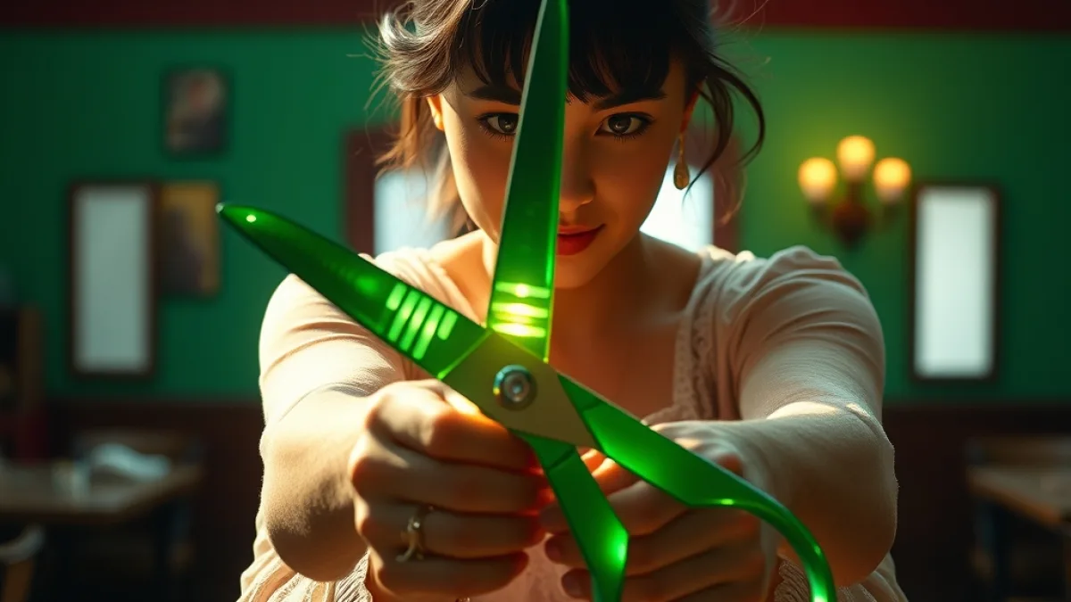 The Emerald Scissors That Ruined Our Family Forever
