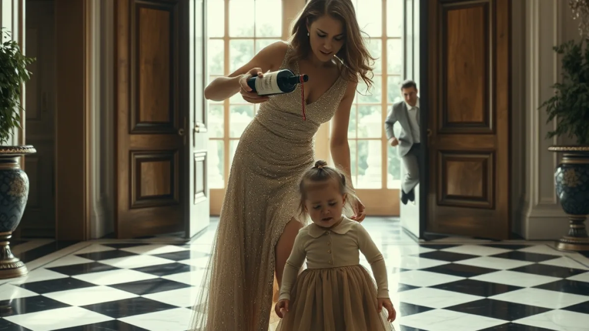 When My Stepmother Ruined My Life In Our Foyer
