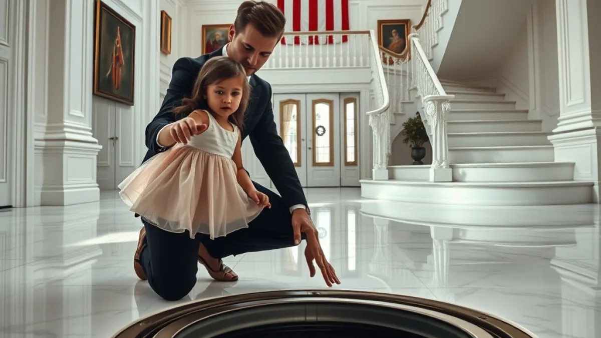 A Father Discovers His Missing Wife Hidden Inside His Mansion