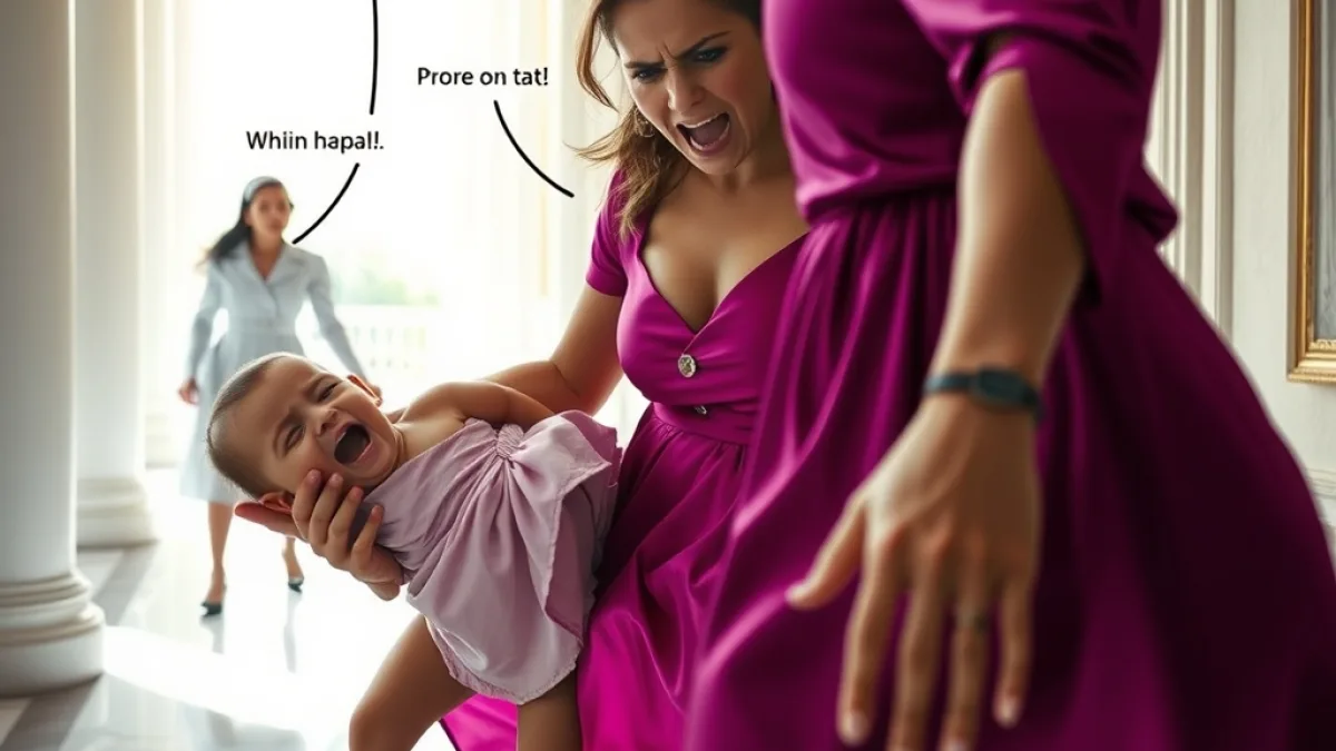 The Spoiled Heiress Tried To Steal Her Brother Baby