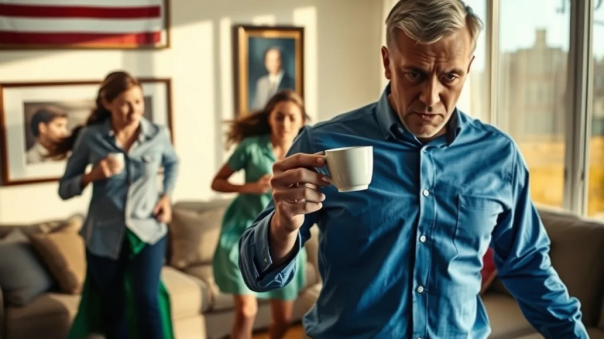 A Father Discovers What His New Wife Put In His Tea