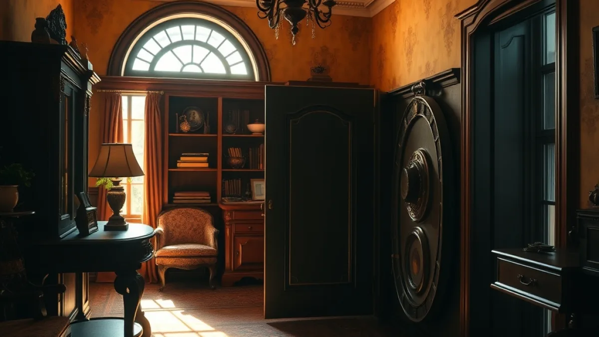 The Hidden Safe Inside My Father's Mansion Revealed Our Secret