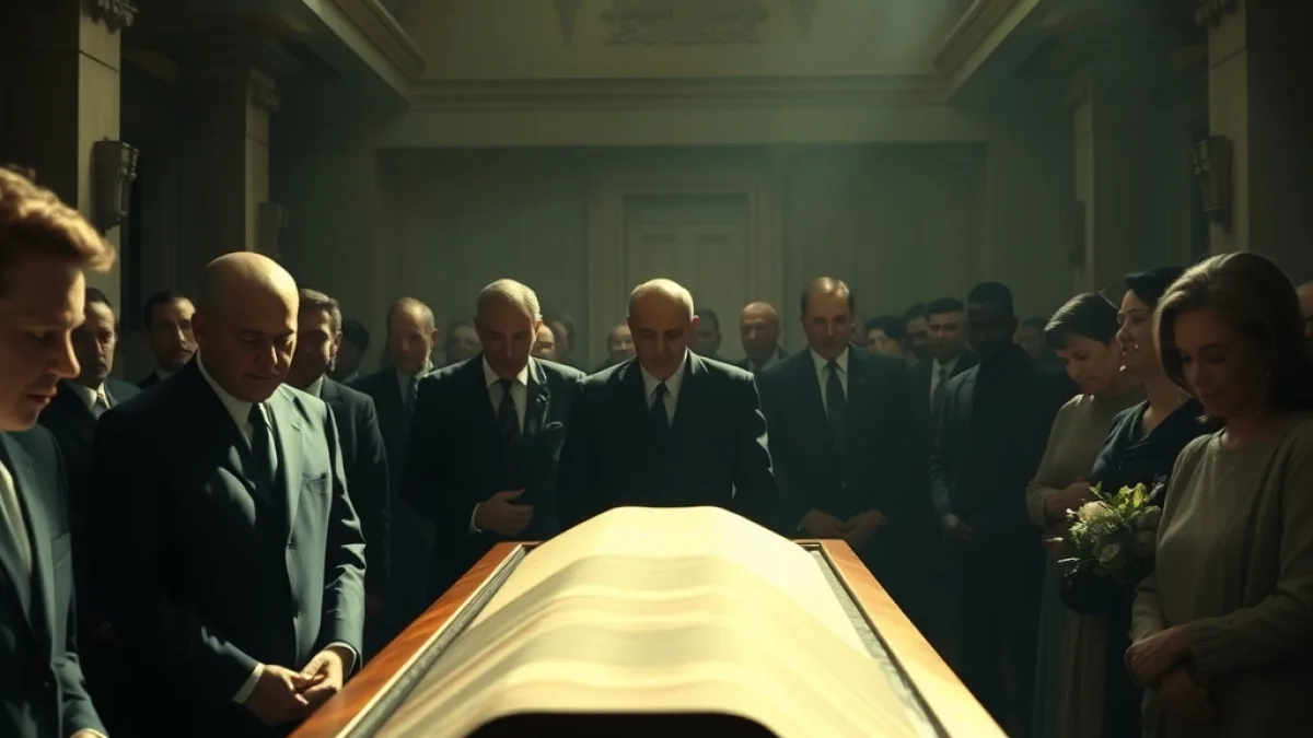 The Funeral Stopped When Someone Heard A Voice From Inside The Coffin