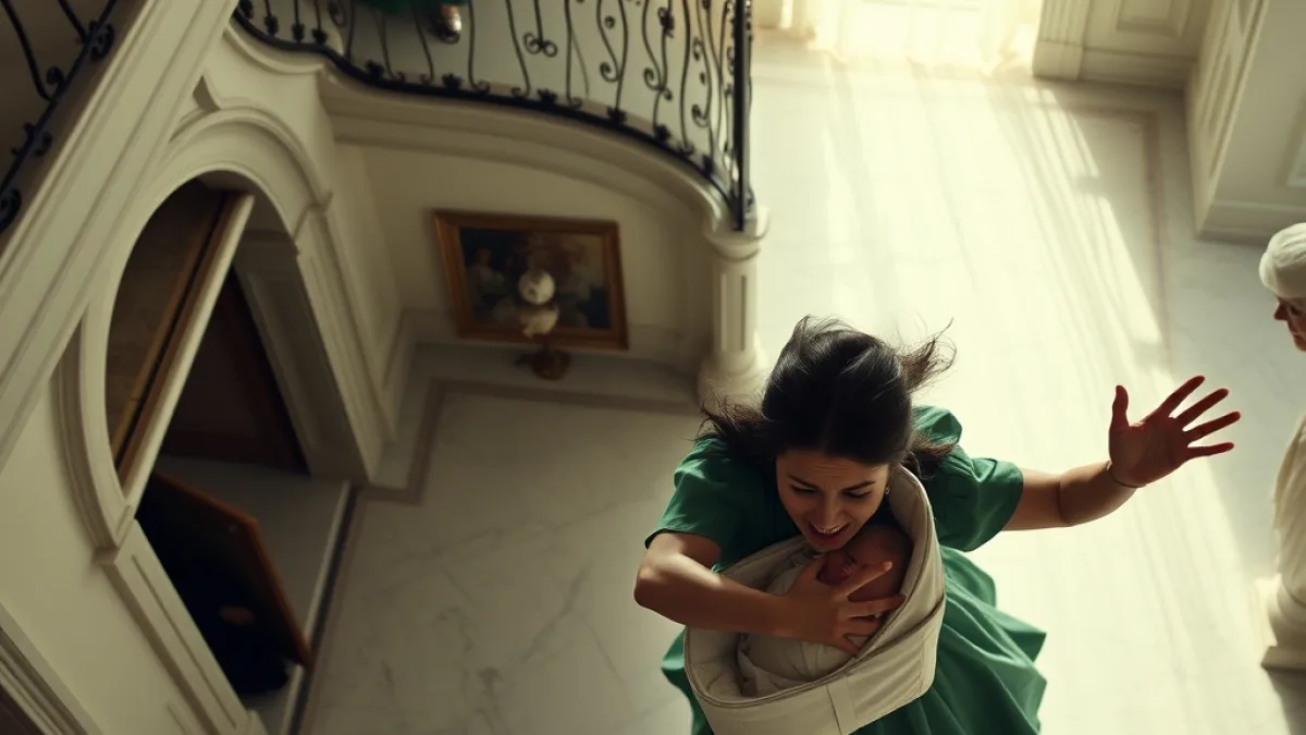 The Maid Caught The Heirloom Before It Hit The Floor