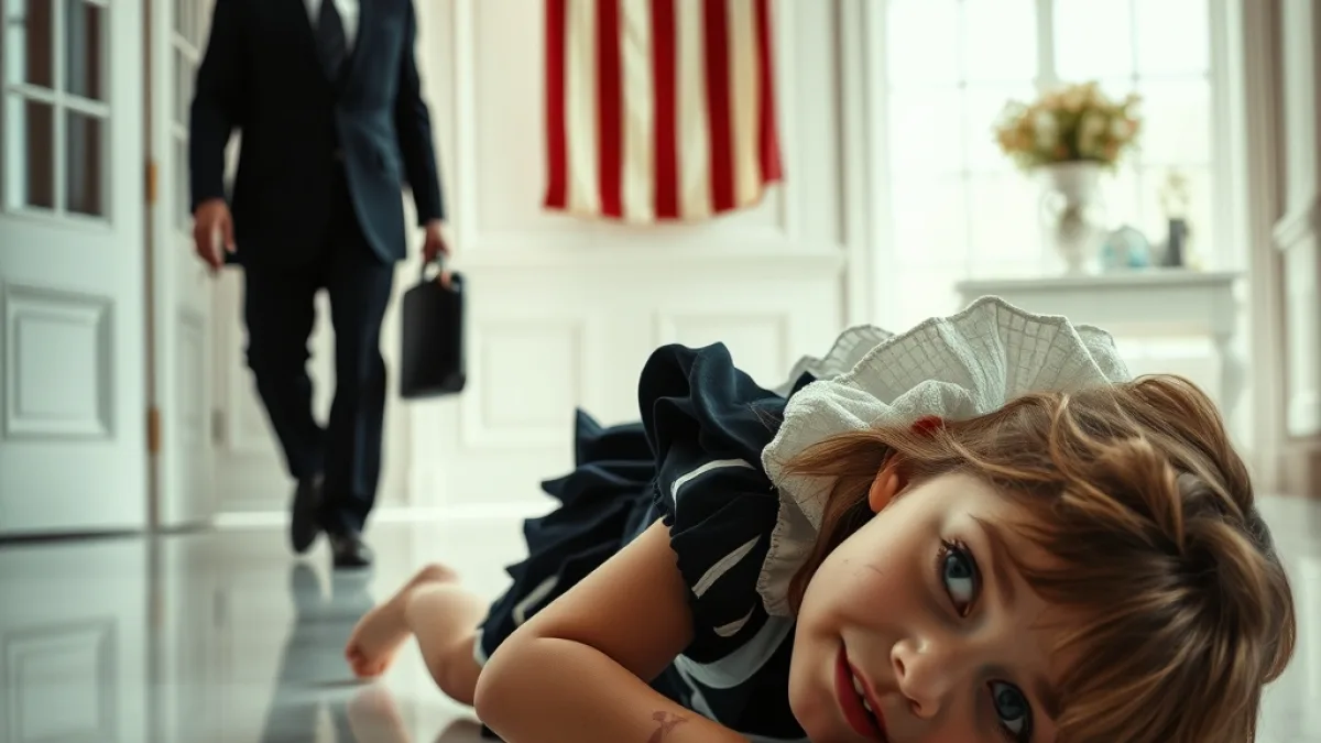 A Father Finds His Missing Daughter Forced To Work
