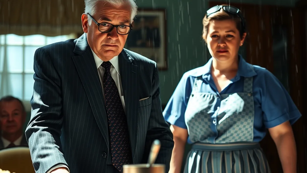 The Tycoon Blamed His Wet Maid Until His Son Revealed What Happened