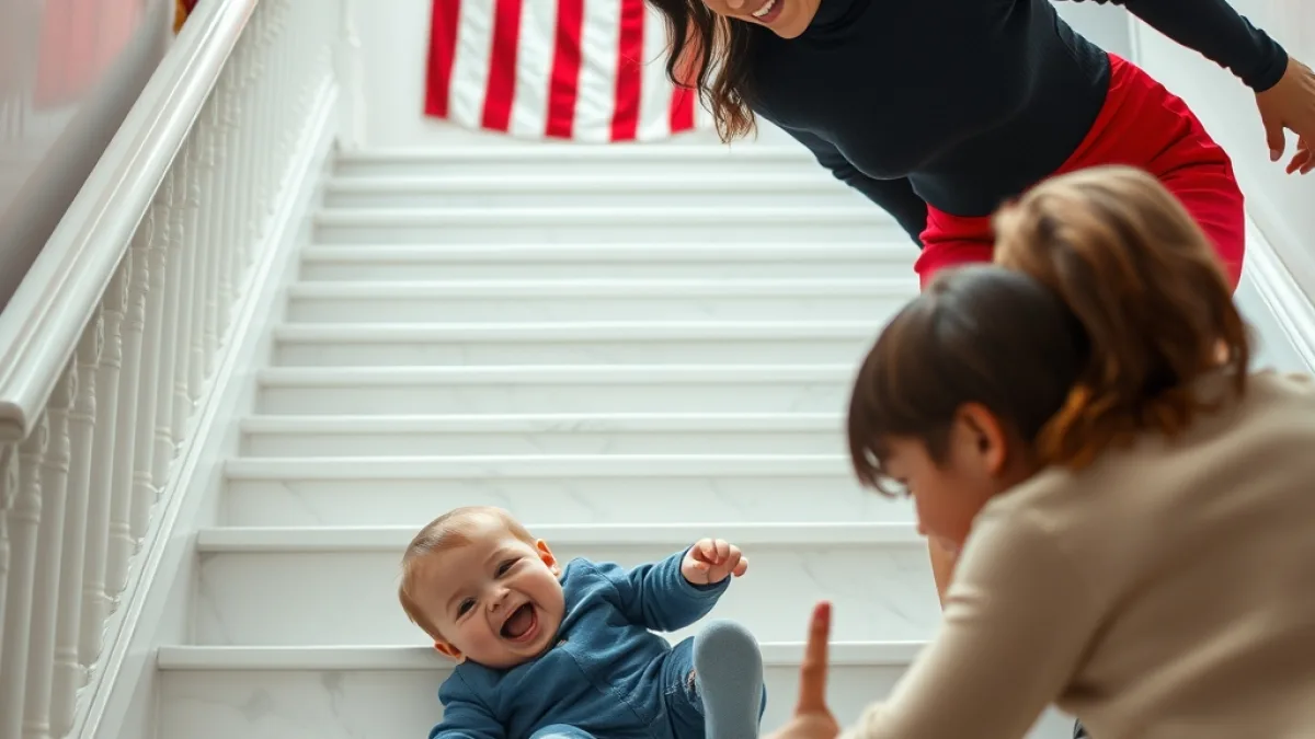 A Father Finds Out What Happened On The Grand Stairs