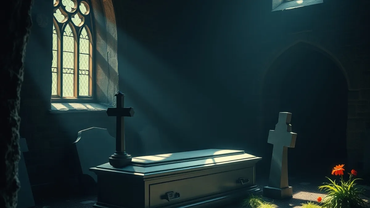 The Empty Casket In The Churchyard And The Locked Cellar Secret