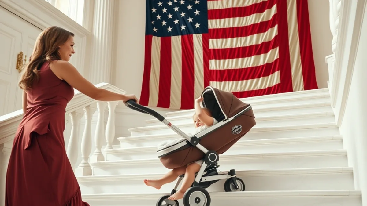 She Pushed The Empty Stroller To Frame My Loyal Maid