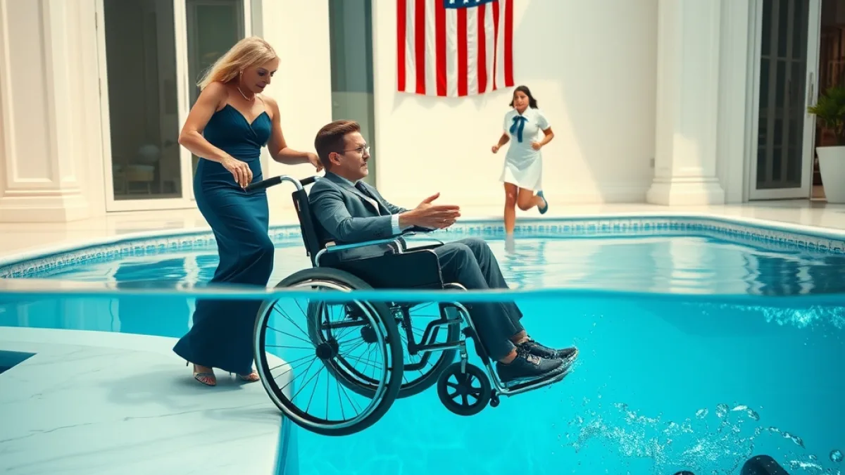 The Wicked Stepmother Pushed His Son Into The Deep Pool
