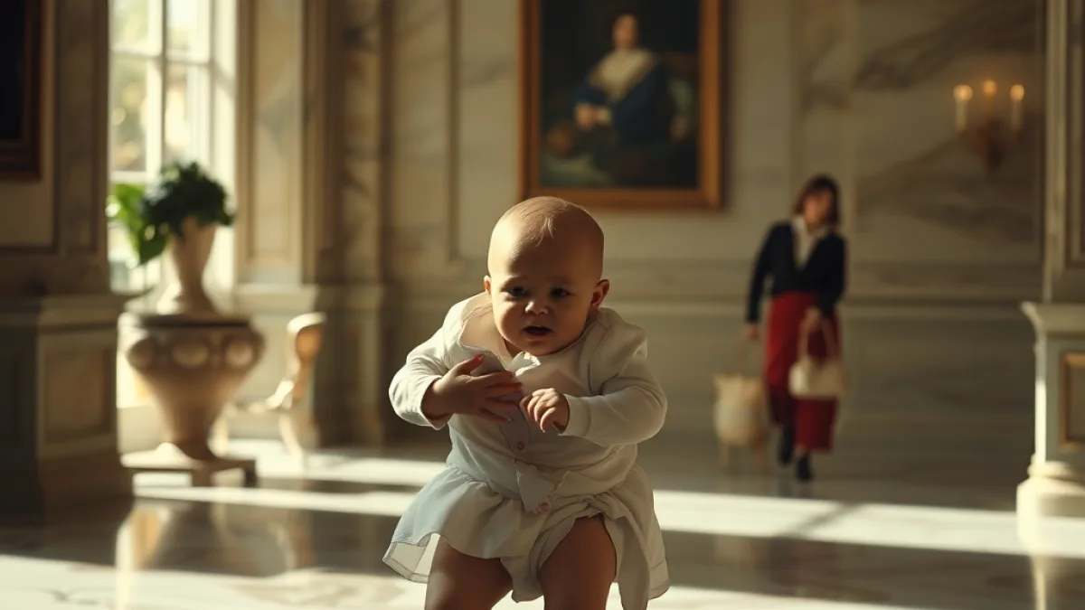 Her Nanny Caught The Rich Wife Dragging The Crying Baby Across Marble