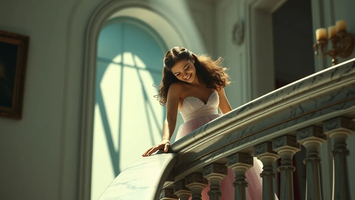 The Wicked Stepmother Pushed His Daughter Over the Marble Railing