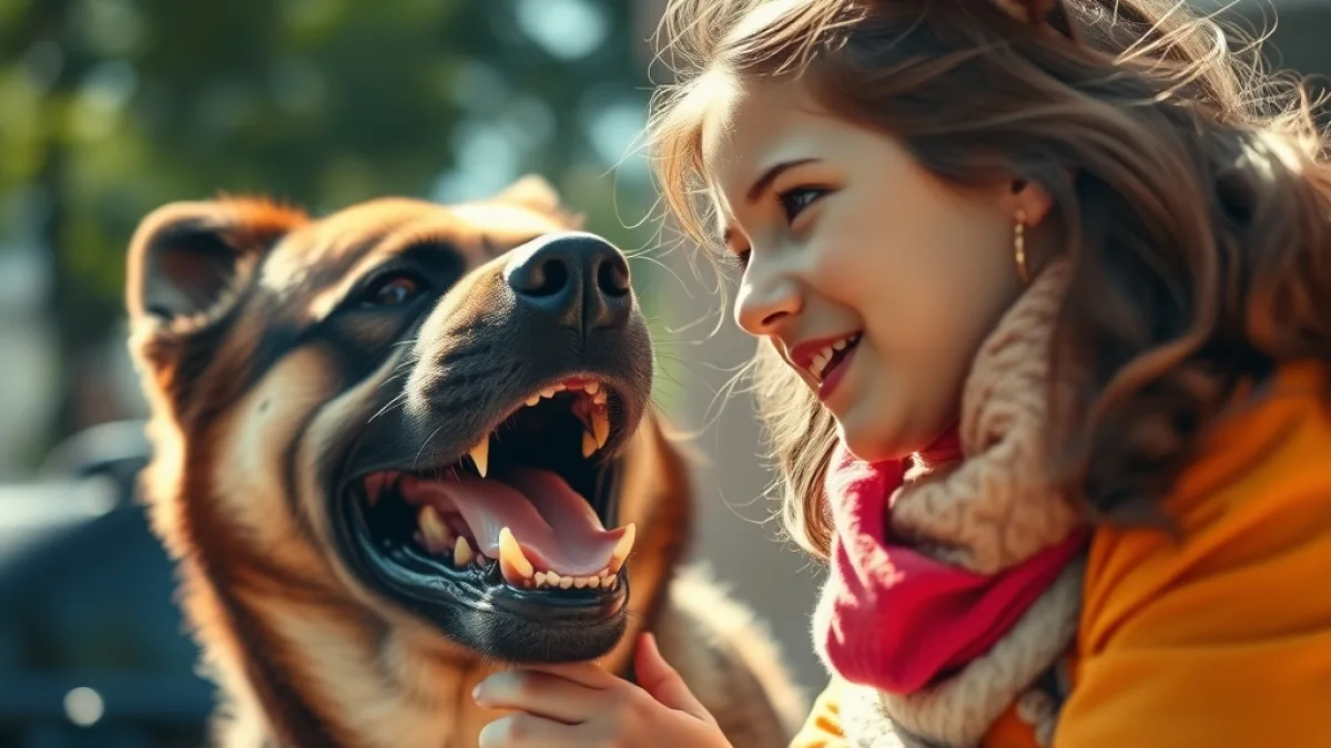 Brave Girl Calmed A Ferocious Guard Dog Saving A Billionaire