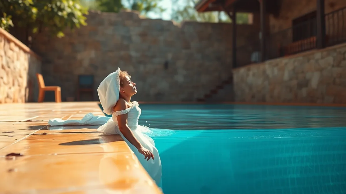 The Maid Dove Into The Deep Pool Before The Stepmother Smiled