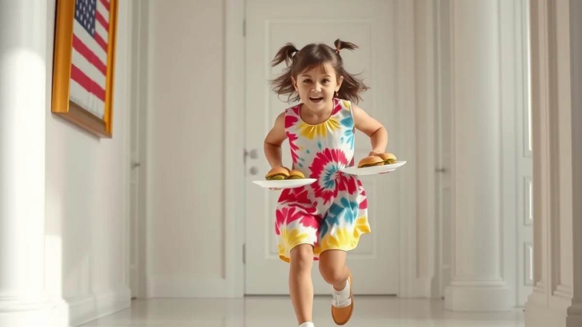 A Little Girl Kept Leaving Food Beside the Sealed Door