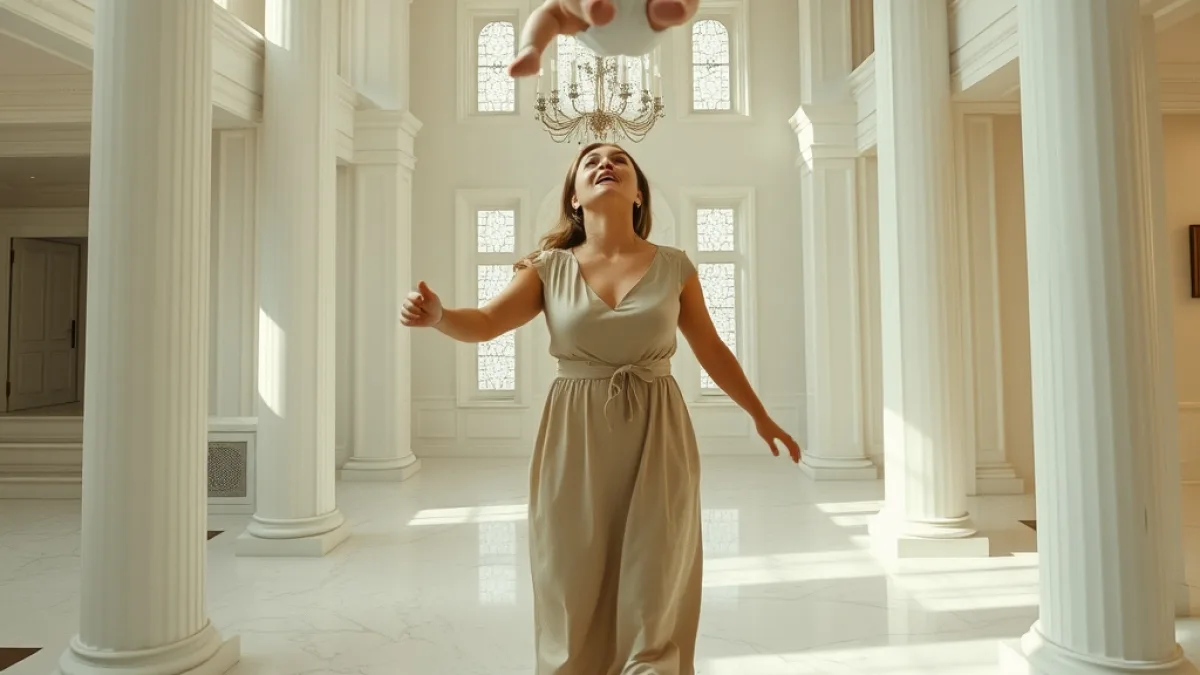 A Mother Discovers Her Secret DNA Test Inside Grand Mansion