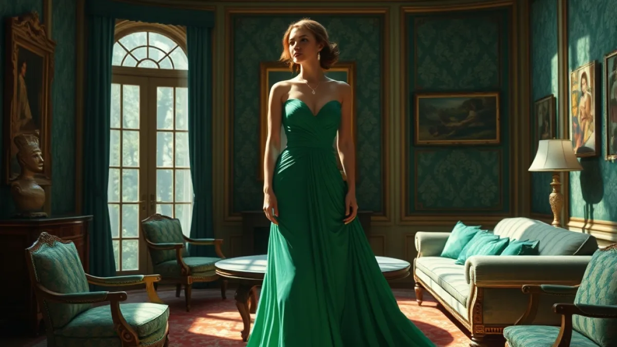 The Emerald Dress Betrayal Inside the Billionaire Mansion