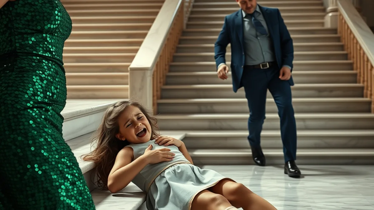 Her Stepmother Thought No One Was Watching The Stairs