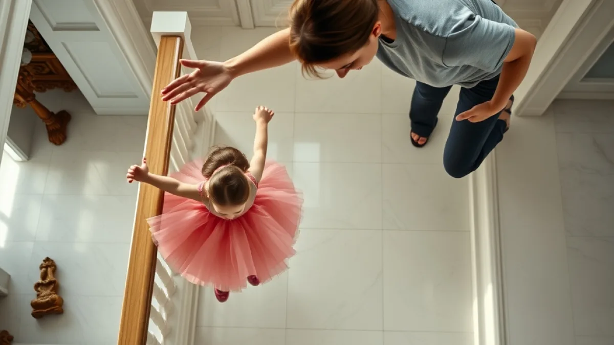 A Father Finds Out What Really Happened On The Stairs