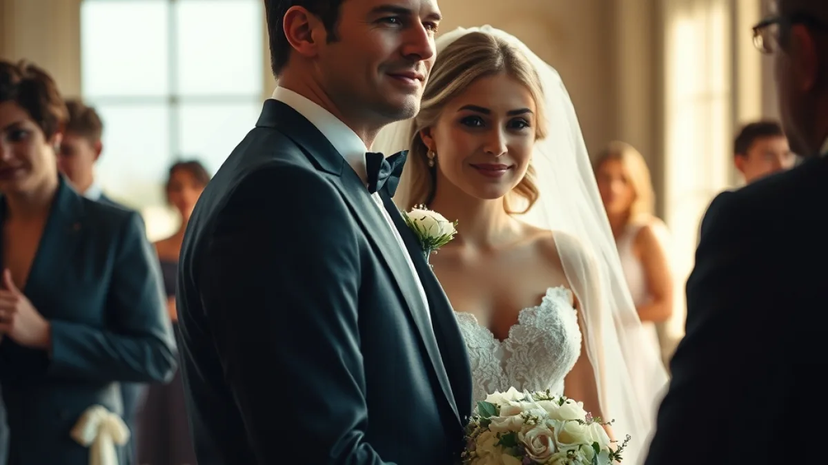 The Secret Custody Demand Before The Grand Society Wedding