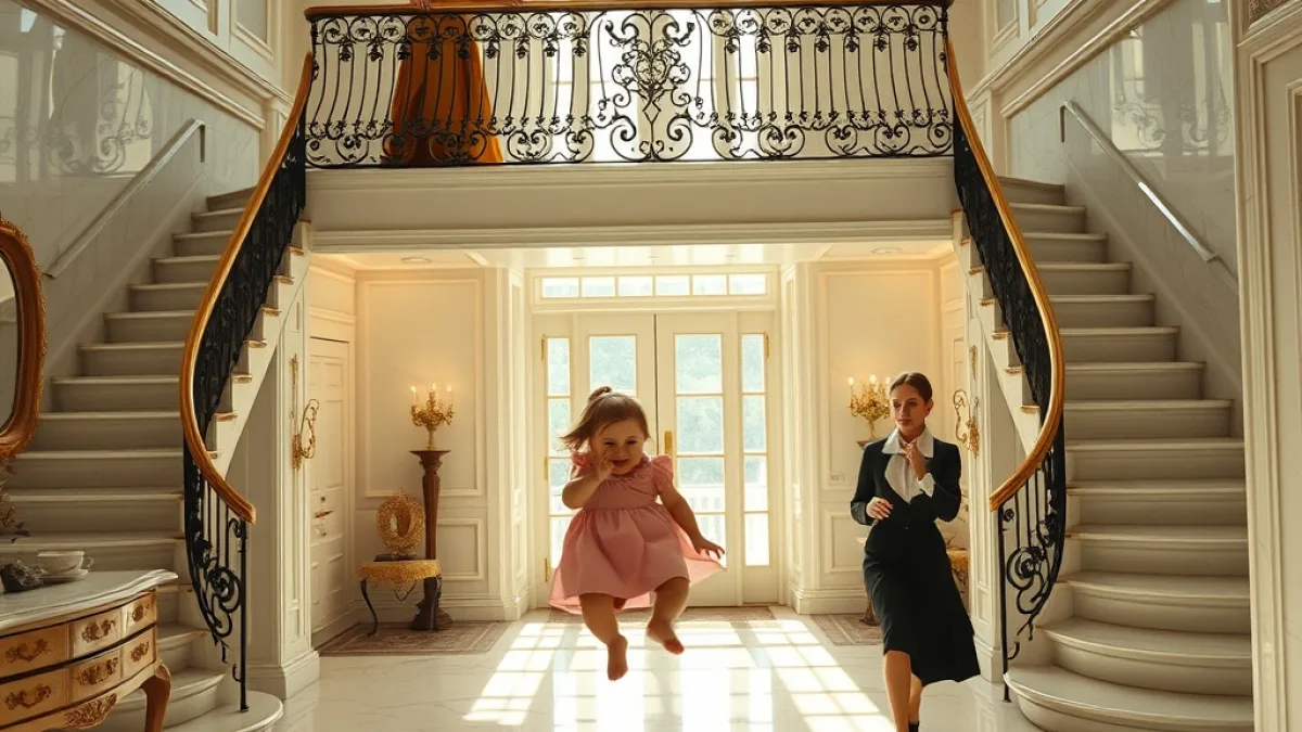 A Wealthy Father Uncovers The Dangerous Secret Inside His Mansion