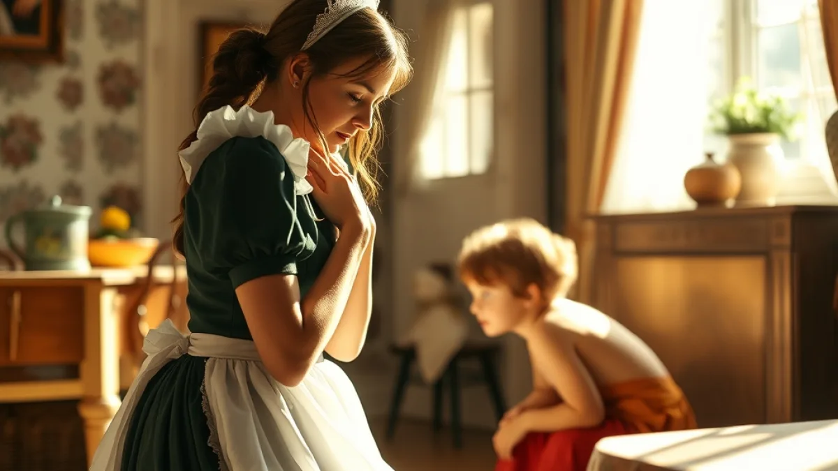 The Maid Dropped To Her Knees When The Stepmother Let Go