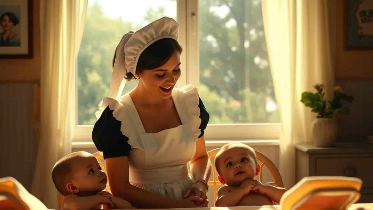 The Maid Sang To Twin Babies Before The Billionaire Wept