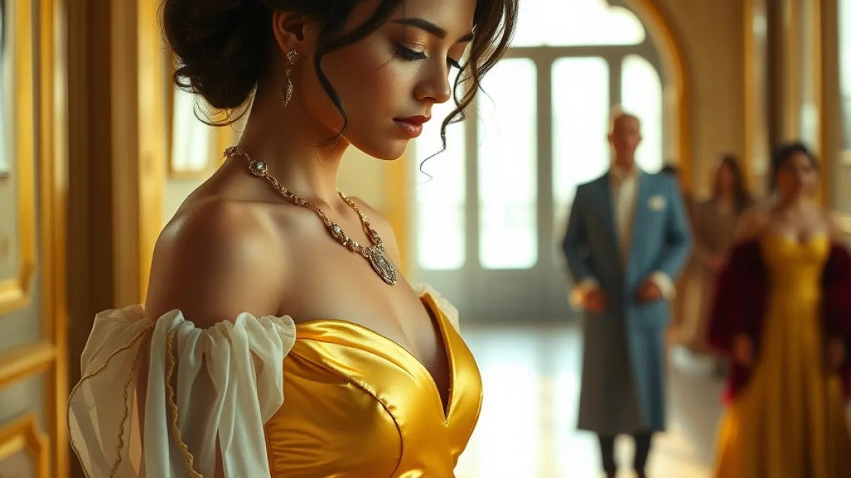 The Gold Dress Betrayal