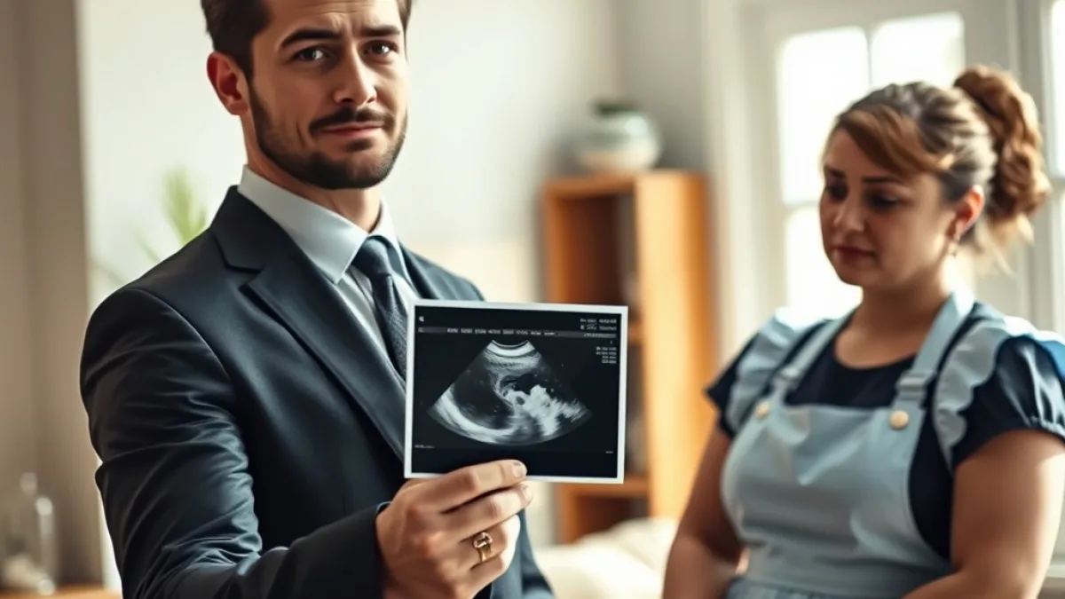 A Maid Kept Her Pregnancy Secret From Her Wealthy Boss