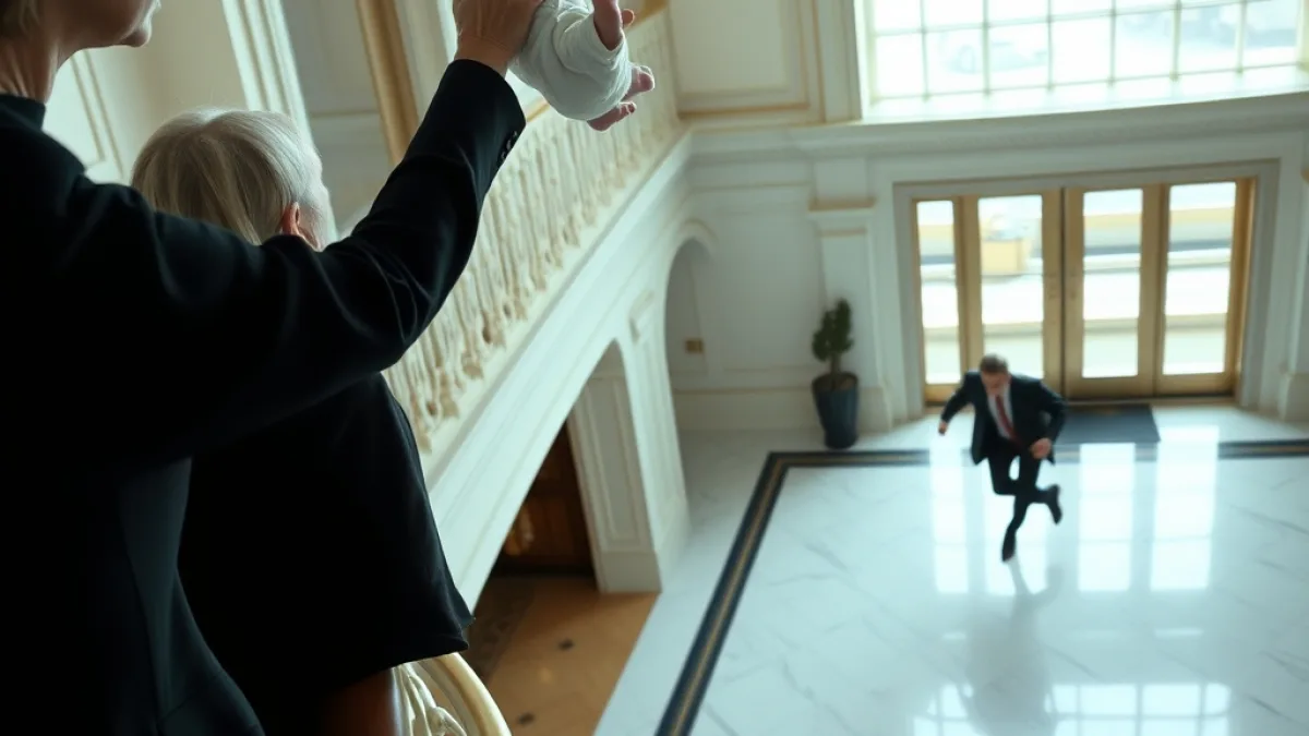The Rich Stepmother Dropped A Fake Baby From The Balcony - Viral Story